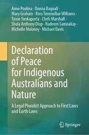 Cover von Declaration of Peace for Indigenous Australians and Nature