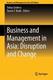 Cover von Business and Management in Asia: Disruption and Change
