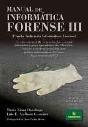 Cover von Manual de informática forense III