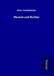 Cover von Mensch und Richter