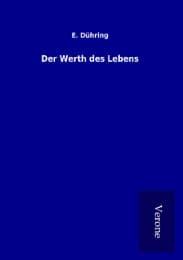 Cover von Der Werth des Lebens