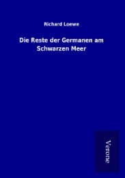 Cover von Die Reste der Germanen am Schwarzen Meer