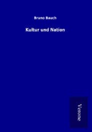 Cover von Kultur und Nation