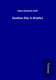 Cover von Goethes Ehe in Briefen