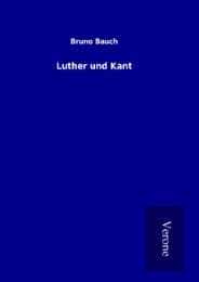 Cover von Luther und Kant