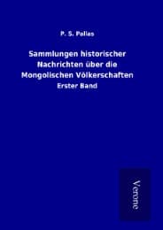 Cover von Sammlungen historischer Nachrichten über die Mongolischen Völkerschaften