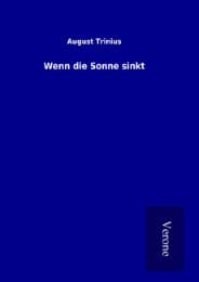 Cover von Wenn die Sonne sinkt