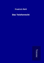 Cover von Das Telefonrecht
