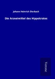 Cover von Die Arzneimittel des Hippokrates
