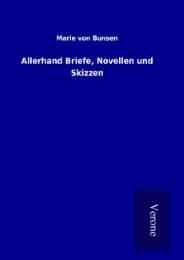 Cover von Allerhand Briefe, Novellen und Skizzen