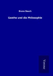Cover von Goethe und die Philosophie