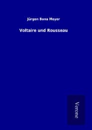 Cover von Voltaire und Rousseau
