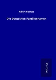 Cover von Die Deutschen Familiennamen