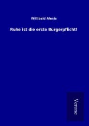 Cover von Ruhe ist die erste Bürgerpflicht!