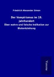 Cover von Der Vampirismus im 19. Jahrhundert
