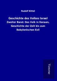 Cover von Geschichte des Volkes Israel