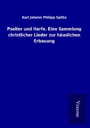 Cover von Psalter und Harfe. Eine Sammlung christlicher Lieder zur häuslichen Erbauung