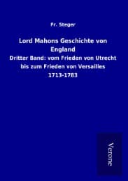 Cover von Lord Mahons Geschichte von England