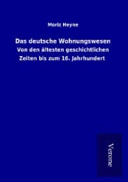 Cover von Das deutsche Wohnungswesen