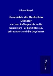 Cover von Geschichte der Deutschen Literatur