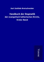Cover von Handbuch der Dogmatik