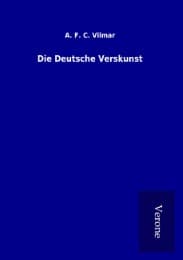 Cover von Die Deutsche Verskunst