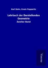 Cover von Lehrbuch der Darstellenden Geometrie