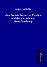 Cover von Über Francis Bacon von Verulam und die Methode der Naturforschung