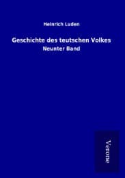 Cover von Geschichte des teutschen Volkes