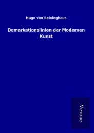 Cover von Demarkationslinien der Modernen Kunst