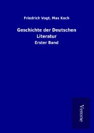 Cover von Geschichte der Deutschen Literatur