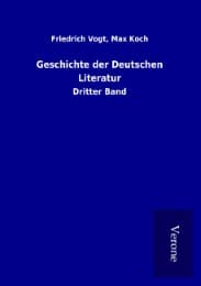 Cover von Geschichte der Deutschen Literatur