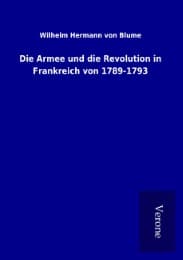 Cover von Die Armee und die Revolution in Frankreich von 1789-1793