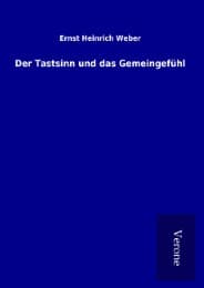 Cover von Der Tastsinn und das Gemeingefühl