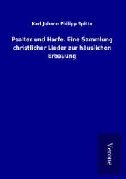 Cover von Psalter und Harfe. Eine Sammlung christlicher Lieder zur häuslichen Erbauung