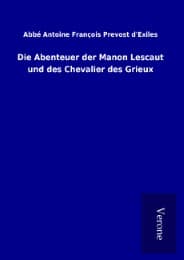 Cover von Die Abenteuer der Manon Lescaut und des Chevalier des Grieux