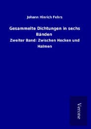 Cover von Gesammelte Dichtungen in sechs Bänden