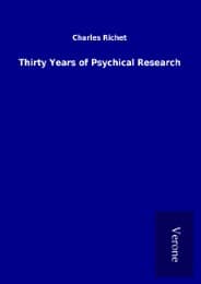 Cover von Thirty Years of Psychical Research