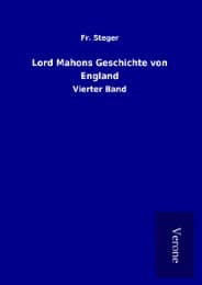 Cover von Lord Mahons Geschichte von England