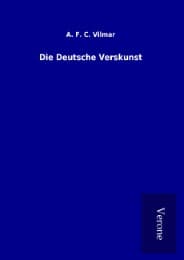 Cover von Die Deutsche Verskunst