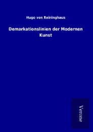 Cover von Demarkationslinien der Modernen Kunst