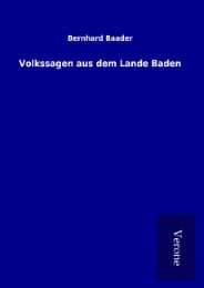 Cover von Volkssagen aus dem Lande Baden
