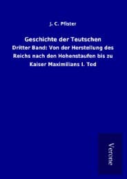 Cover von Geschichte der Teutschen