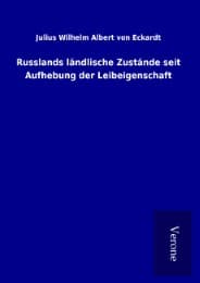 Cover von Russlands ländlische Zustände seit Aufhebung der Leibeigenschaft