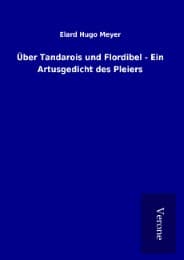Cover von Über Tandarois und Flordibel - Ein Artusgedicht des Pleiers