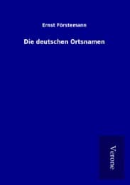 Cover von Die deutschen Ortsnamen
