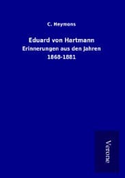 Cover von Eduard von Hartmann