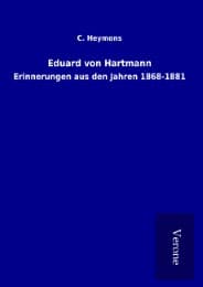 Cover von Eduard von Hartmann