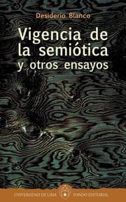 Cover von Vigencia de la semiótica y otros ensayos