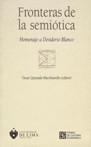 Cover von Fronteras de la semiótica